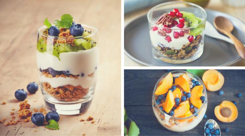ideas: Yogur griego y fruta