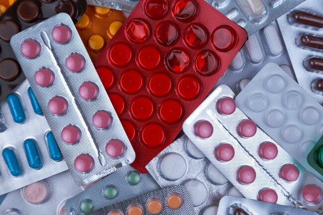 pastillas de antibioticos